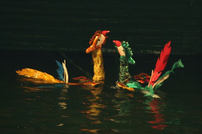 2009秋、ベトナム旅行記2(5/20)：9月12日(5)：ハノイ・水上人形劇
