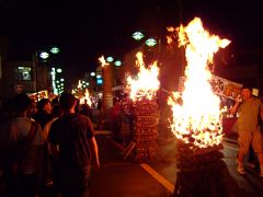 秋を告げる炎‐吉田の火祭り‐　夏の終わりのツーデートリップ‐７‐