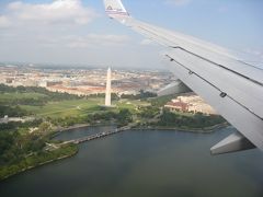 飛行機からの景色：ワシントンレーガン空港