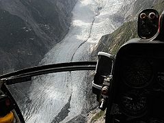 ★NZ車旅（２） 南島　フランツ・ジョセフ氷河とフォックス氷河遊覧飛行