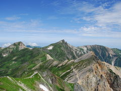 夏の北アルプス2009～白馬三山（白馬岳2932m杓子岳2812m白馬鑓ガ岳2903m）縦走