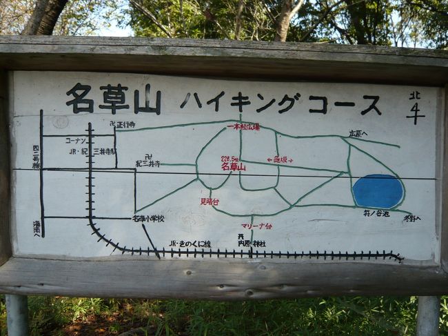 和歌山市の紀三井寺駅から真正面にみえる、名草山に登りました。今日はなんも予定がなく、天気がよかったので、思いつきで突然いってきました。ホントきまぐれ。