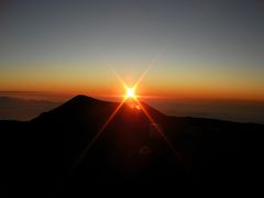 初上陸ハワイ島レンタカーの旅　09‘  4日目午後　ハワイ島マサシのネイチャースクール　夕陽と星のツアー