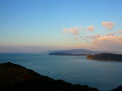 紅葉の紀三井寺　加太の夜明け