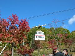 雪山と紅葉の新穂高ロープウェイへ