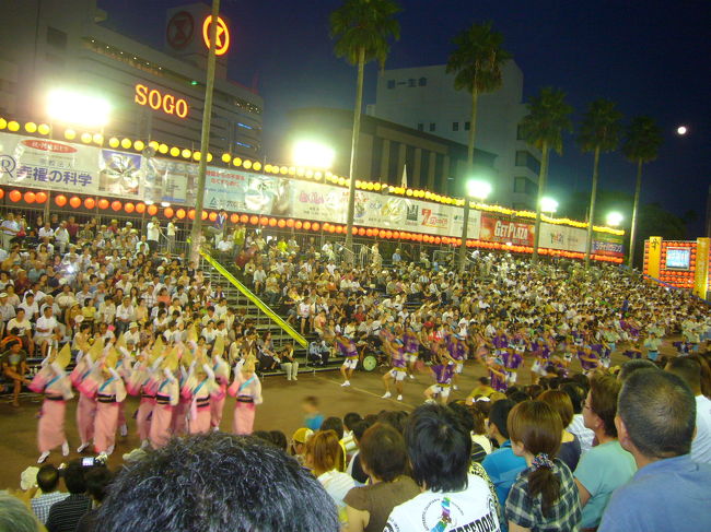 説明不要の徳島の阿波踊り<br />踊る阿呆に見る阿呆♪