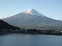 箱根富士３日遊之９：富士五湖之河口湖−【破曉時分】