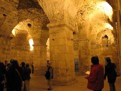 クロアチアの旅（３）・・スプリットにディオクレティアヌス宮殿を訪ねて