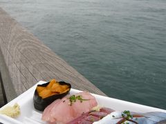 寿司屋のカウンターは、関門海峡