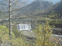 幻の温泉in立山カルデラ・立山砂防ダム