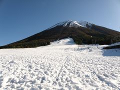 不思議の山「大山」の雪景色