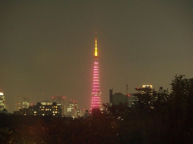 １１月第１週の金曜日に東京出張が入りました。たまたま嫁が東京に遊びに来ていたので、週末は東京起点で１泊温泉旅行に行くことにしました。<br /><br />金曜日の晩は品川のザ・プリンスさくらタワー東京に宿泊しました。