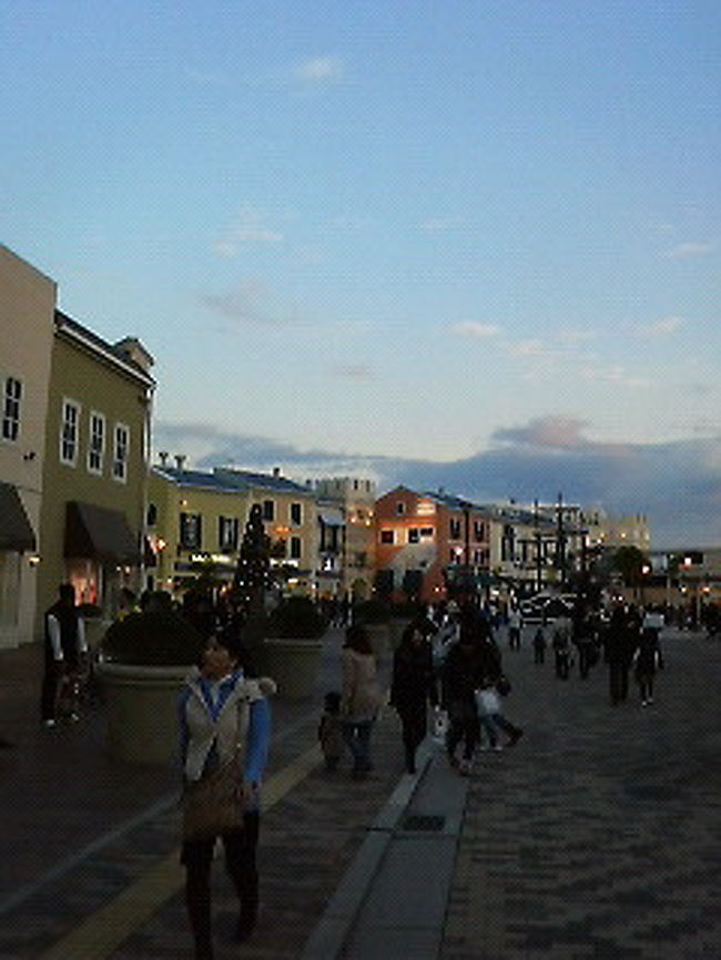 三井アウトレットパーク・マリンピア神戸に行ってきました。2009ウインターセール期間中
