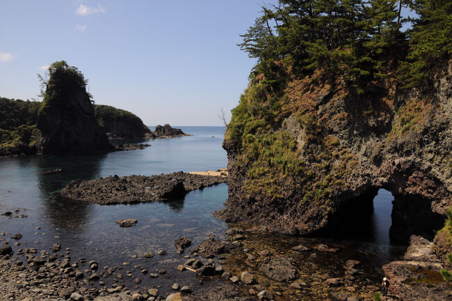 夏の終わりの北陸路【３】～能登金剛・巌門～