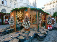 グラーツ＆ウィーン　2009冬　クリスマスマーケット～フライウング（ショッテン教会）＆アム・ホーフ教会編～