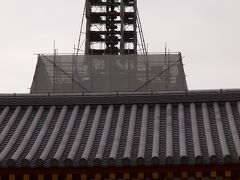 ２００９ 秋　奈良へ−１　東塔解体修理始まる薬師寺さん