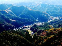 鳳来寺山-登り　鳳来寺から684mの山頂へ　☆もみじ林のなかを