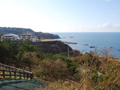 北陸自動車道・米山SA付近の風景