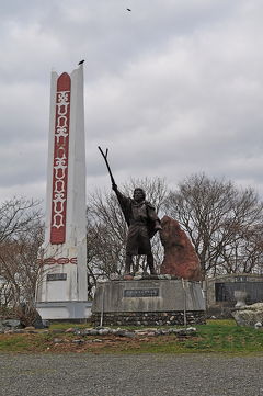 2009.12苫小牧出張旅行3-静内地方のアイヌ文化　シャクシャイン記念館