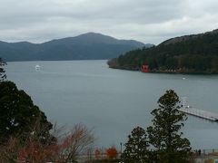 '09秋箱根⑦成川美術館の紅葉と芦ノ湖のパノラマ in 元箱根