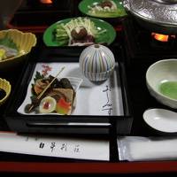 ○ 京都の真ん中にある旅館 日昇別荘（にっしょうべっそう） 「夕食編」