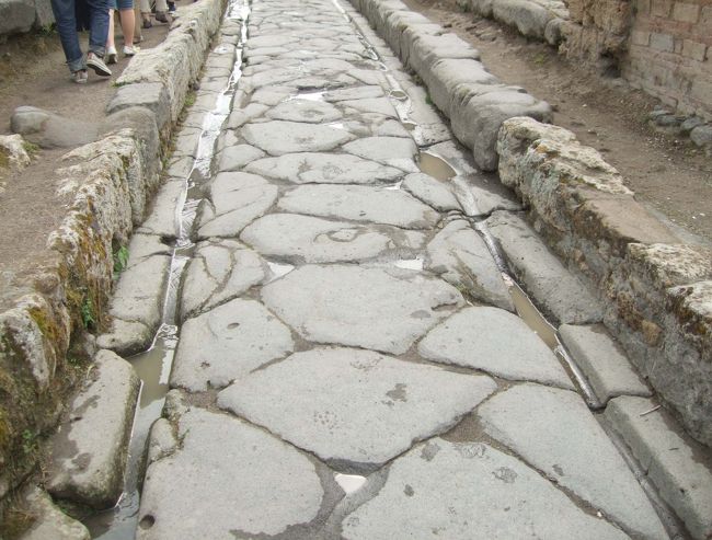 ポンペイ遺跡です。