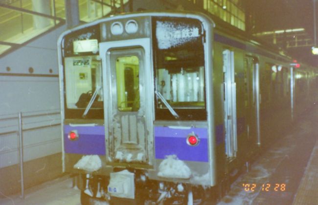 2002年12月東北鉄道旅行2（IGRいわて銀河鉄道）