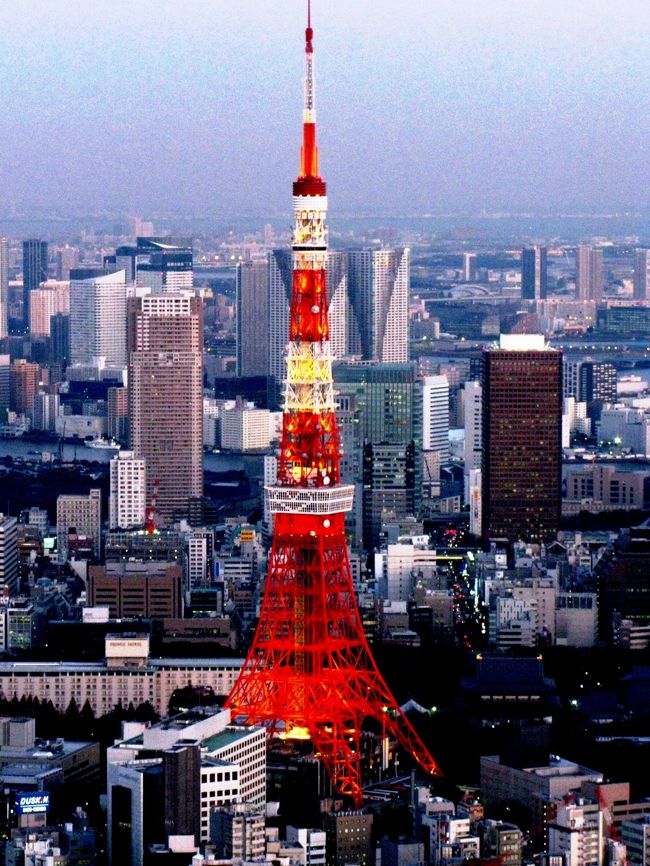 六本木ヒルズの中心にそびえ建つ『森タワー』最上階にある超高層展望台『東京シティビュー』のさらに上、屋上階に位置するのが、海抜270mのオープンエアー形式の空中回廊。360度のパノラマと東京上空を流れる風や空気を肌で感じることができる究極の癒し空間。日本最高の眺望スポットだ！ (下記より引用)<br /><br />六本木ヒルズについては・・<br />http://www.roppongihills.com/<br />http://www.roppongihills.com/tcv/<br /><br />「日本一の空中回廊」 オープンエアーの展望施設として、日本一の高さを誇る東京シティビューの『スカイデッキ』。屋上にあがれる超高層展望施設は、都内では『サンシャイン60展望台』の屋上とここだけ。上空を吹き抜ける風や頭上に広がる大空を肌で感じる天空の回廊だ<br />＊地上238m海抜270mに位置し、360度回遊できるオープンエア形式の施設として<br /><br />「360度の大パノラマ」 屋上には災害救助用ヘリポート設備を備えており、中央の大きな『H』マークが印象的。スカイデッキではヘリポートの周囲に設けられたデッキ上を、時計と反対回りに周回できます。視界と安全を両立させた手すりは目線を邪魔せず、360度に広がる東京の大展望に圧倒されます <br /><br />