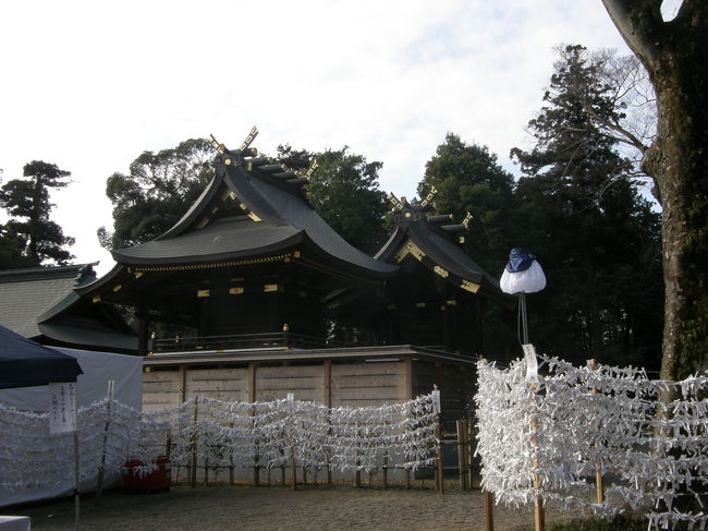 2010年最初の「高大さわやかＯＢ歩こう会」は鷲宮神社初詣として約１０キロ３時間を楽しみました。<br /><br /><br />工事中
