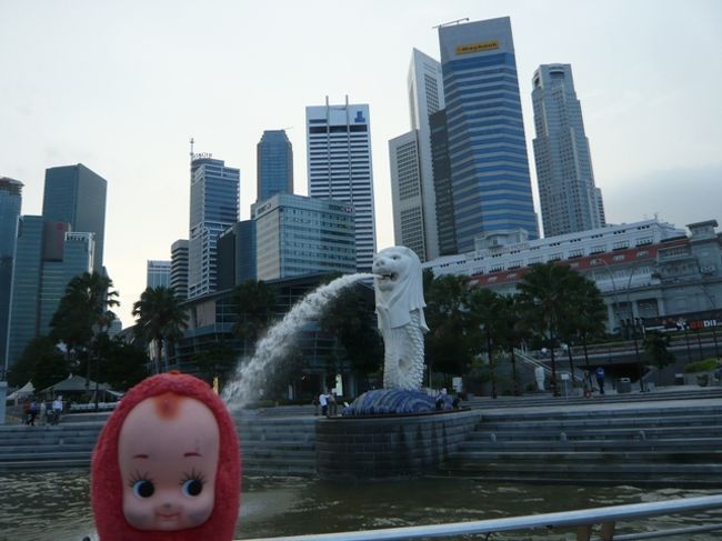 私とたらこの暮らす街シンガポールです。