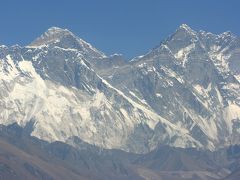 ネパール旅行②　シャンボチェから望むエベレスト