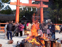 2010年初詣！上賀茂神社で1年の幸を願う