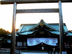 靖国神社＊所どころ散策し参拝　☆反戦平和の礎として