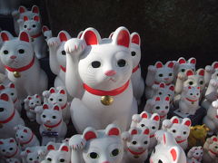 世田谷線で招き猫のお寺　豪徳寺へ♪