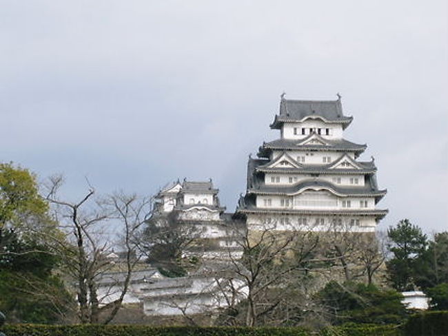一人で姫路城と大阪散歩。その後仲間と合流して蟹を食べに京丹後地方まで。