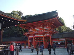 京都下鴨神社へ参拝♪　世界遺産だね(^_-)-☆