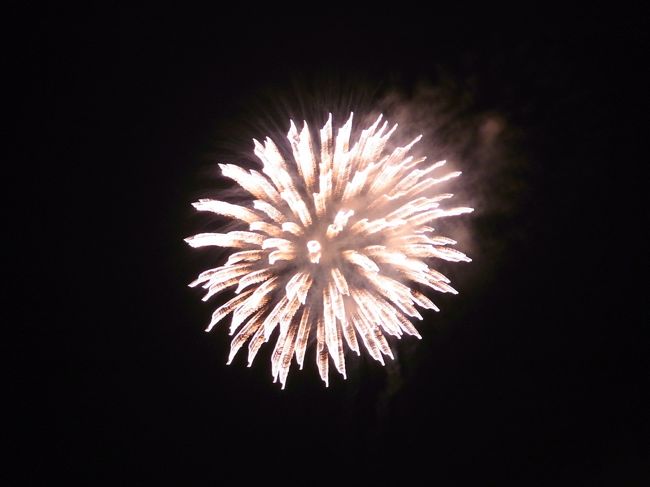 普段東京などでも見る事のない花火を見てみる事にしましたが、私の概念ですと　花火＝混雑　人混み　でしたが　ここは本当にそれが無くゆったりと楽しめました。<br />