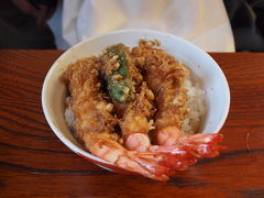 ２０１０年１月　伊豆高原 桜並木にある 天ぷら ゆき文 で、おいしい昼食をいただきました。