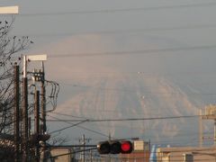 2月8日ふじみ野市から見られた富士山