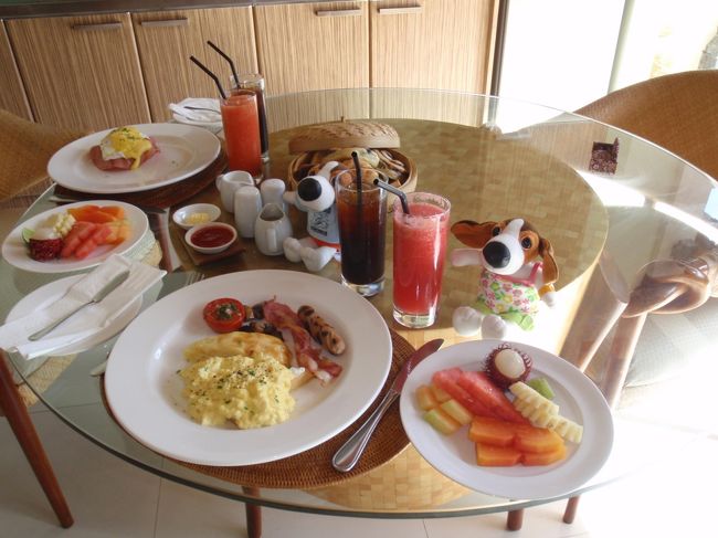 バリ島での食事<br />ホテルの朝食など