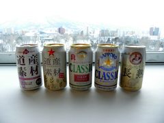 ０２．第６１回さっぽろ雪まつりを訪ねる旅　札幌パークホテル デラックスフロアー ダブルルーム　道産ビール飲み比べ
