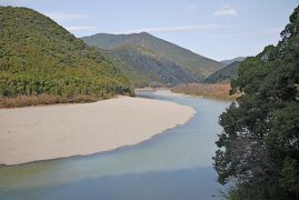 2010.2四万十・足摺旅行5（四万十川を源流から河口まで2　中村ー江川崎）