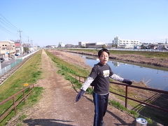 芝川から見沼緑のヘルシーロードあたり