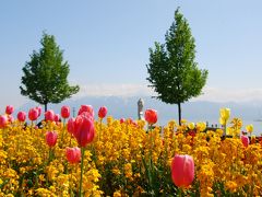花いっぱい　レマン湖の春（１）～古都ローザンヌ　街歩き＆食べ歩き