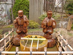 2010.3亀戸天神に梅を見に行く2ー香取神社をみたあと松戸常盤平へ