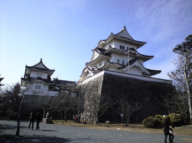 伊賀上野に行った時の写真<br />お城の城壁の高さが印象的でした