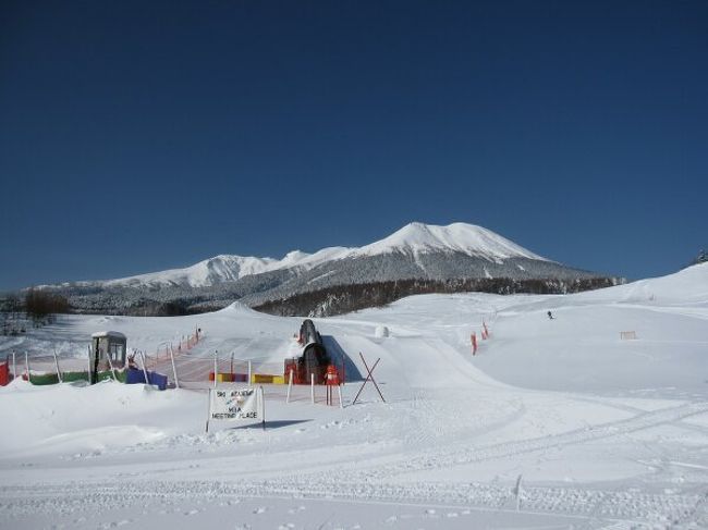 開田高原へスキーに出向きました
