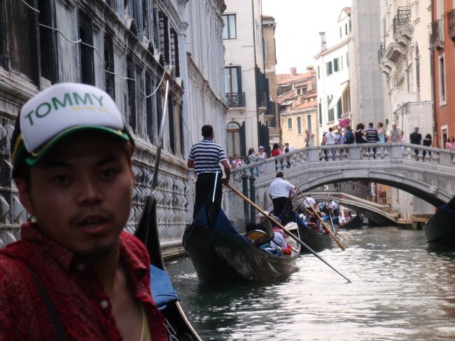 きたぜ！！　２００８　イタリア　 『 水の都の運河でゴンドラに乗ったぜ！！』 　IN　ベネチア