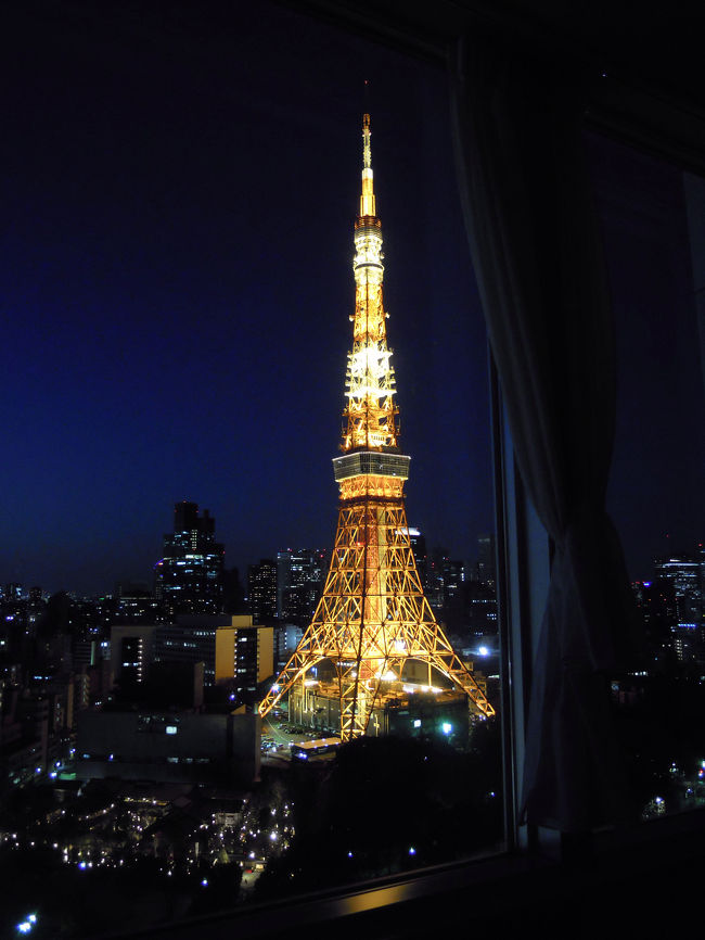 2010年1月、妻の誕生日のお祝いに東京タワー周辺で一泊の小旅行をしてきました。<br />一日目は劇団四季の「アイーダ」を観劇したあと、東京タワーに隣接する「ザ・プリンス　パークタワー東京」に一泊し、部屋から見える東京タワーの夜景を眺めながら誕生日を祝いました。<br />二日目は、近くにある増上寺、芝離宮、浜離宮などを散策してのんびりと過ごしました。<br /><br /><br /><br />