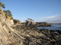 絶景！荒崎の景色には目を見張る…